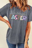 HAPPY EASTER Graphic Short Sleeve T-Shirt - Trendsi - Flyclothing LLC
