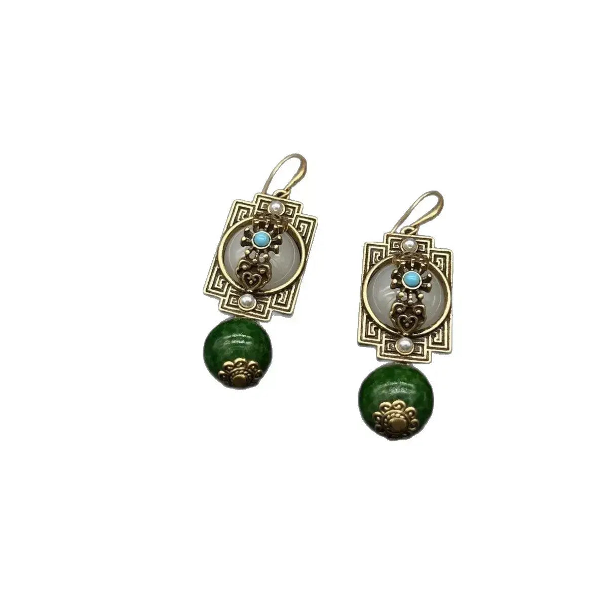 Vintage Style Dangle Earrings - Trendsi - Flyclothing LLC