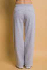 Love Tree Drawstring Wide Leg Sweatpants with Pockets - Trendsi