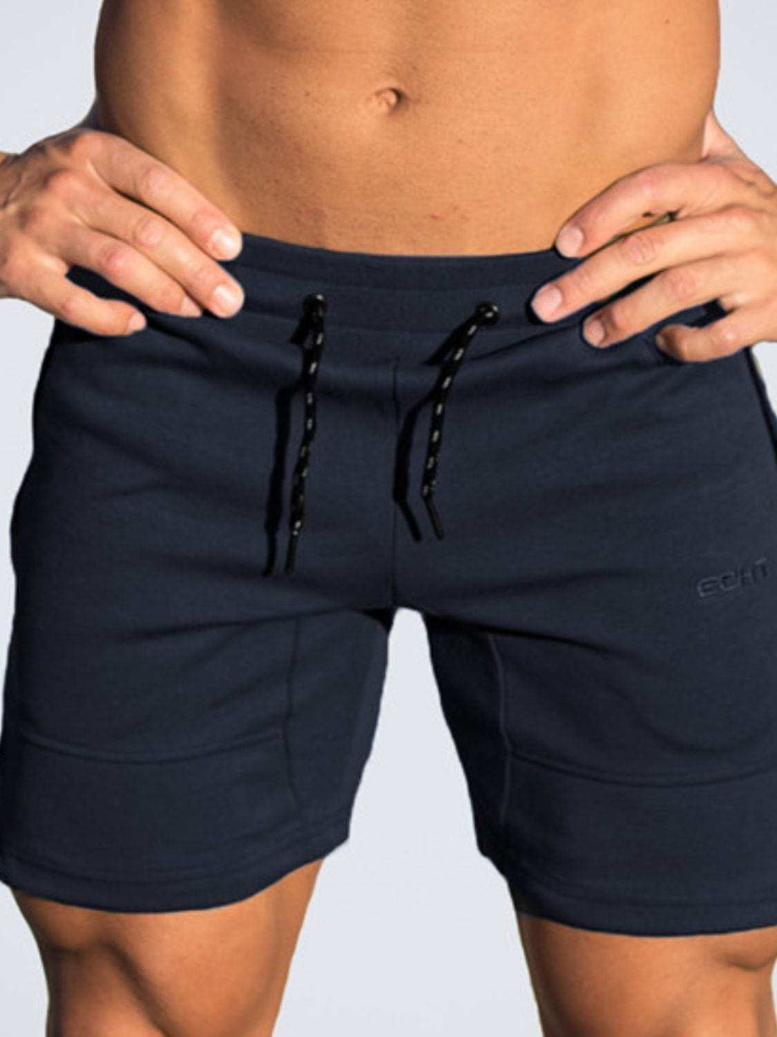 Men's Plus Size Drawstring Shorts - Trendsi - Flyclothing LLC