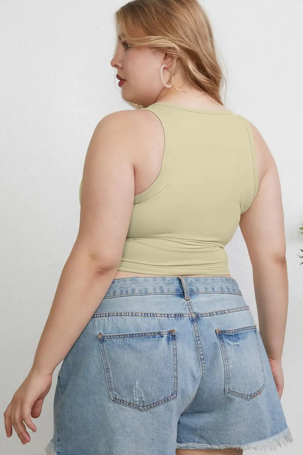 Basic Bae Full Size Round Neck Slim Tank - ShopBasicbae - Flyclothing LLC