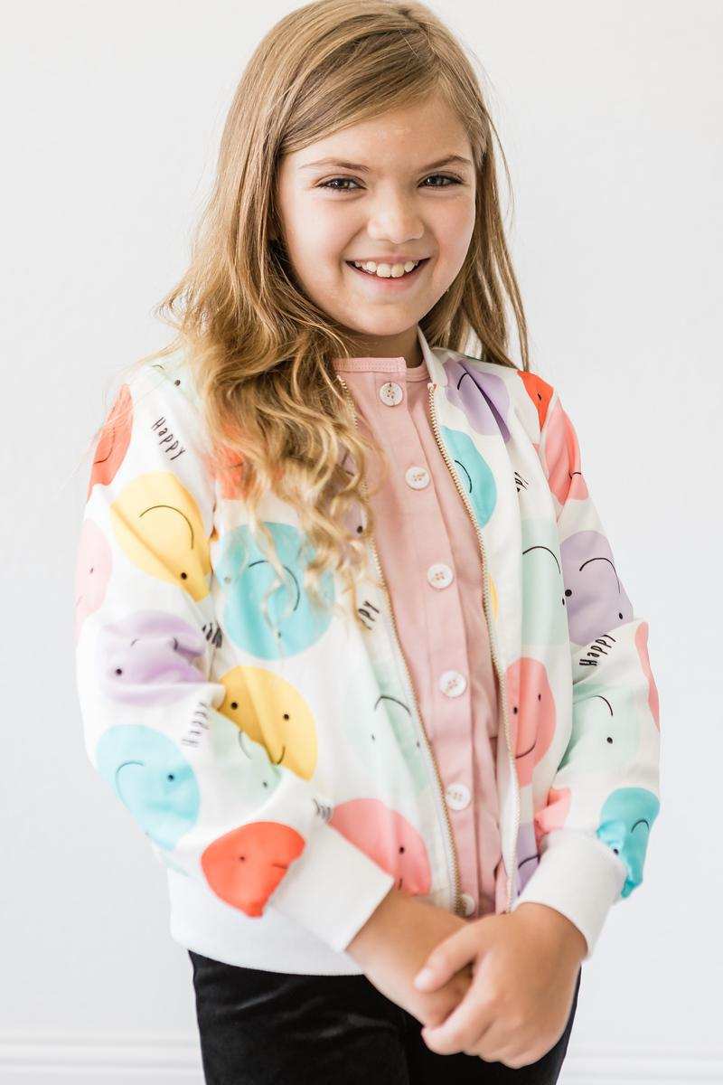 Happy Days Satin Jacket - Mila & Rose ® - Flyclothing LLC