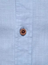 Men's Full Size Button Down Embroidered Shirt Plus Size - Trendsi - Flyclothing LLC