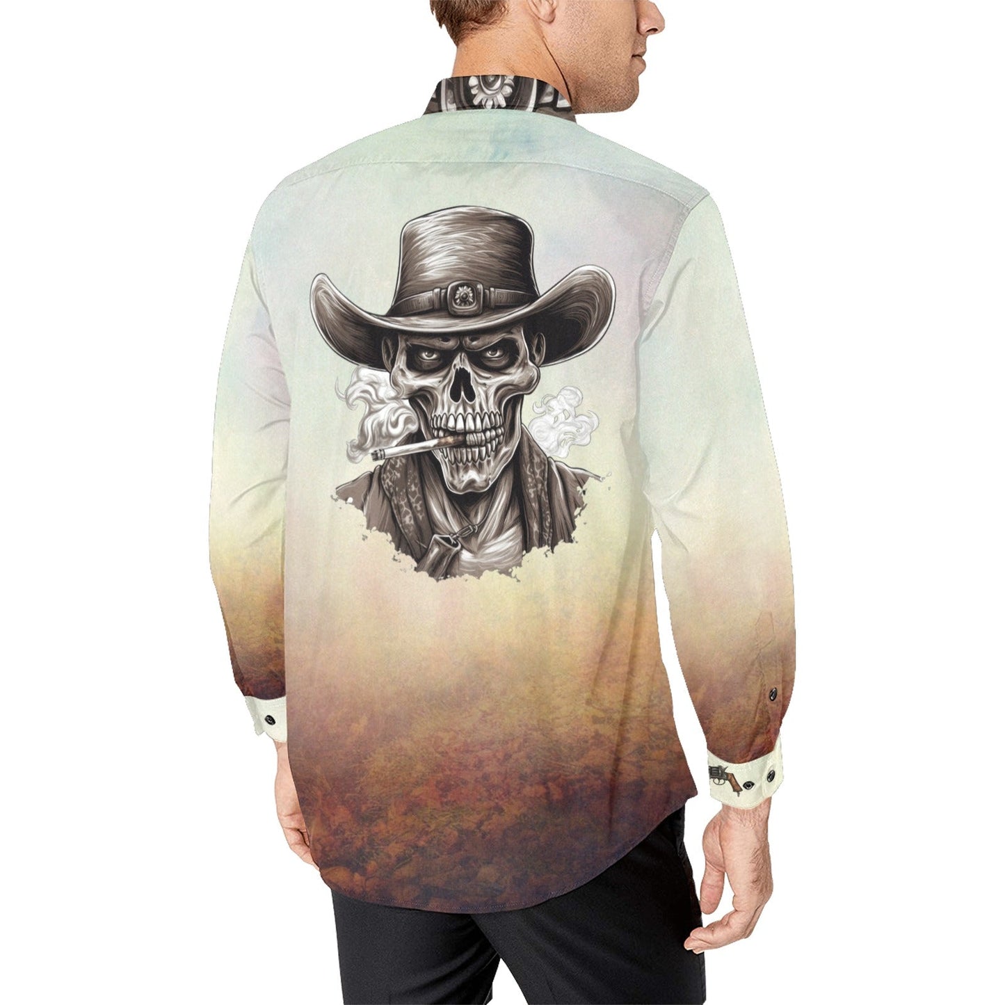 Baha Ranch Rebel Cowboy 2A Arena Button Up Shirt - Baha Ranch Western Wear - Flyclothing LLC