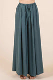 Mittoshop Pleated Wide Leg Pants - Trendsi - Flyclothing LLC