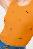 And The Why Bat Embroidered Ribbed Tank - Trendsi - Flyclothing LLC