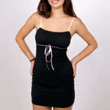 Square Neck Mini Cami Dress - Trendsi - Flyclothing LLC