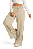 Drawstring Elastic Waist Wide Leg Pants - Trendsi - Flyclothing LLC