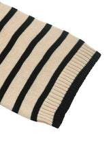Striped Round Neck Long Sleeve Knit Top - Trendsi - Flyclothing LLC