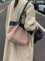 Lightweight Classic Color Tote Bag - Trendsi - Flyclothing LLC