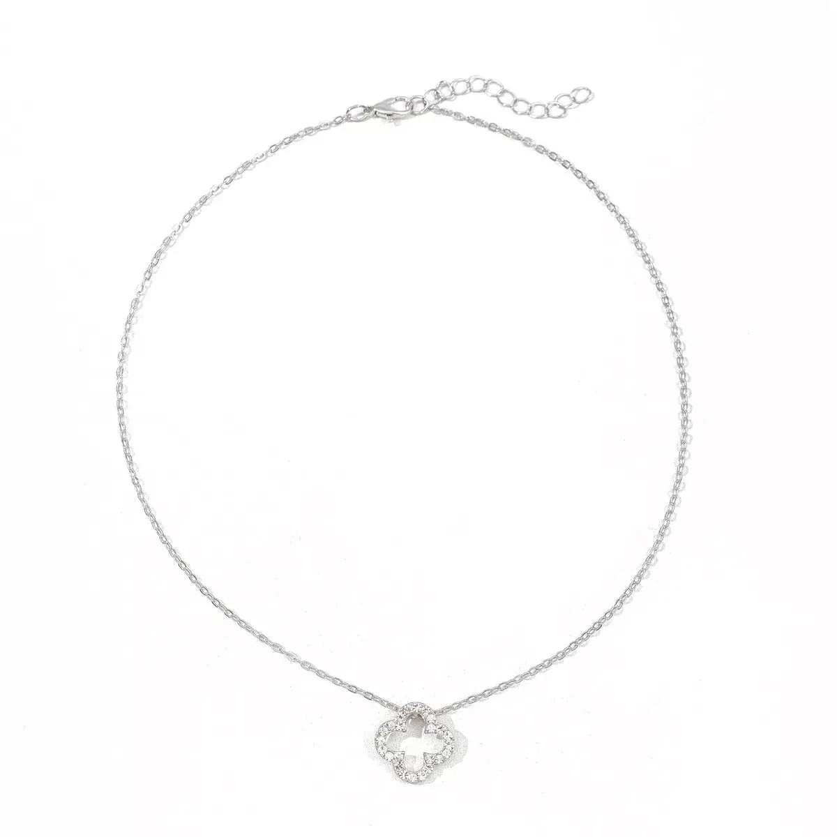 Clover Pendant Necklace - Trendsi - Flyclothing LLC