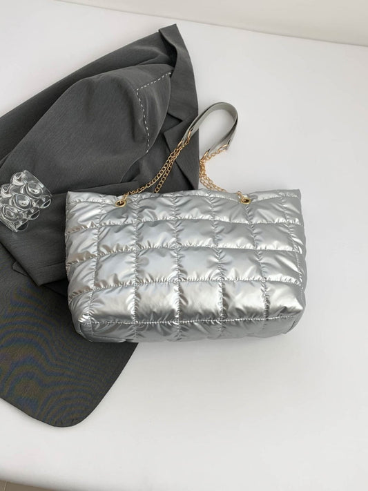 Bubble Texture Tote Bag - Trendsi
