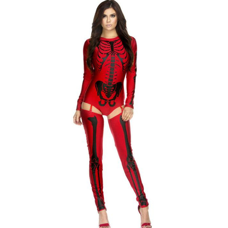 Halloween Cosplay Costume Skull Zombie Uniform - My Store - Flyclothing LLC