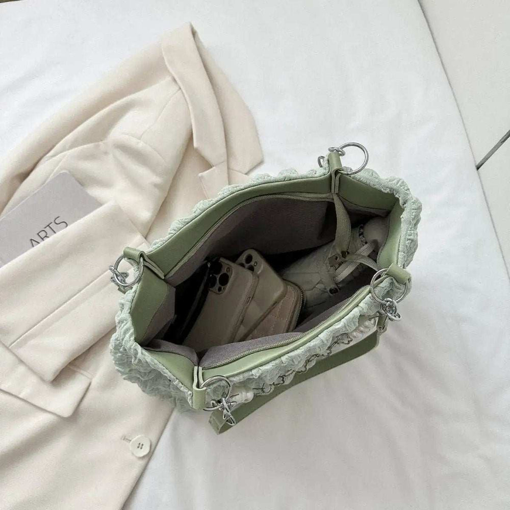 Bubble Textured Tote Bag - Trendsi - Flyclothing LLC