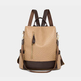 PU Leather Backpack Bag - Trendsi - Flyclothing LLC