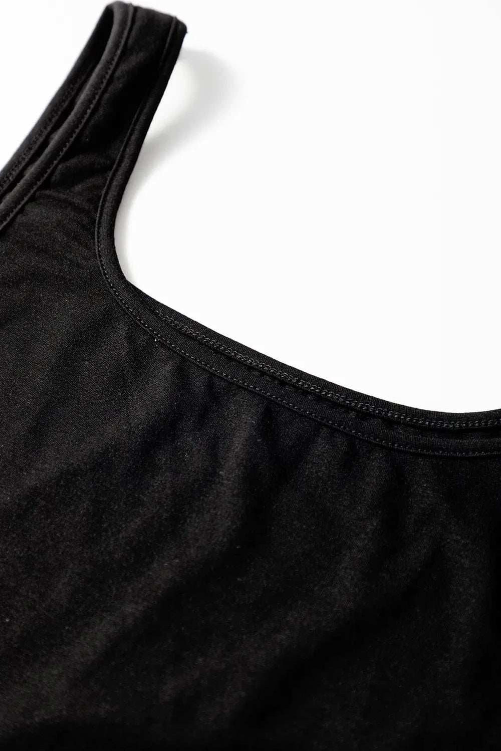 Cutout Scoop Neck Wide Strap Jumpsuit - Trendsi - Flyclothing LLC