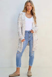 Open Front Long Sleeve Cardigan - Trendsi - Flyclothing LLC