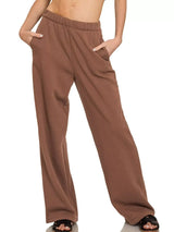 Zenana Fleece Sweatpant with Pockets - Trendsi - Flyclothing LLC
