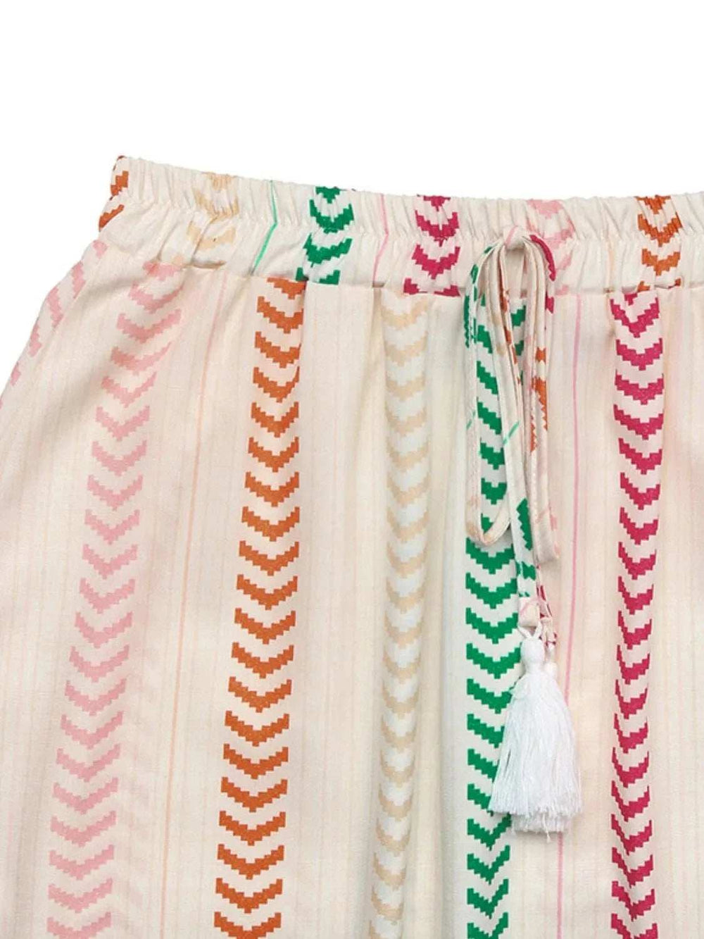 Frill Printed Maxi Skirt - Trendsi - Flyclothing LLC