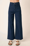 Mittoshop High Waist Wide Leg Jeans - Trendsi - Flyclothing LLC