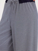 Drawstring Striped Wide Leg Pants - Trendsi - Flyclothing LLC