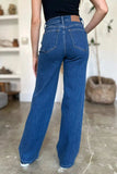 Judy Blue Full Size High Rise Straight Jeans - Trendsi - Flyclothing LLC