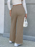 Lovelet Striped Wide Leg Pants - Trendsi - Flyclothing LLC