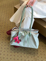 Lightweight Canvas Shoulder Bag - Trendsi - Flyclothing LLC