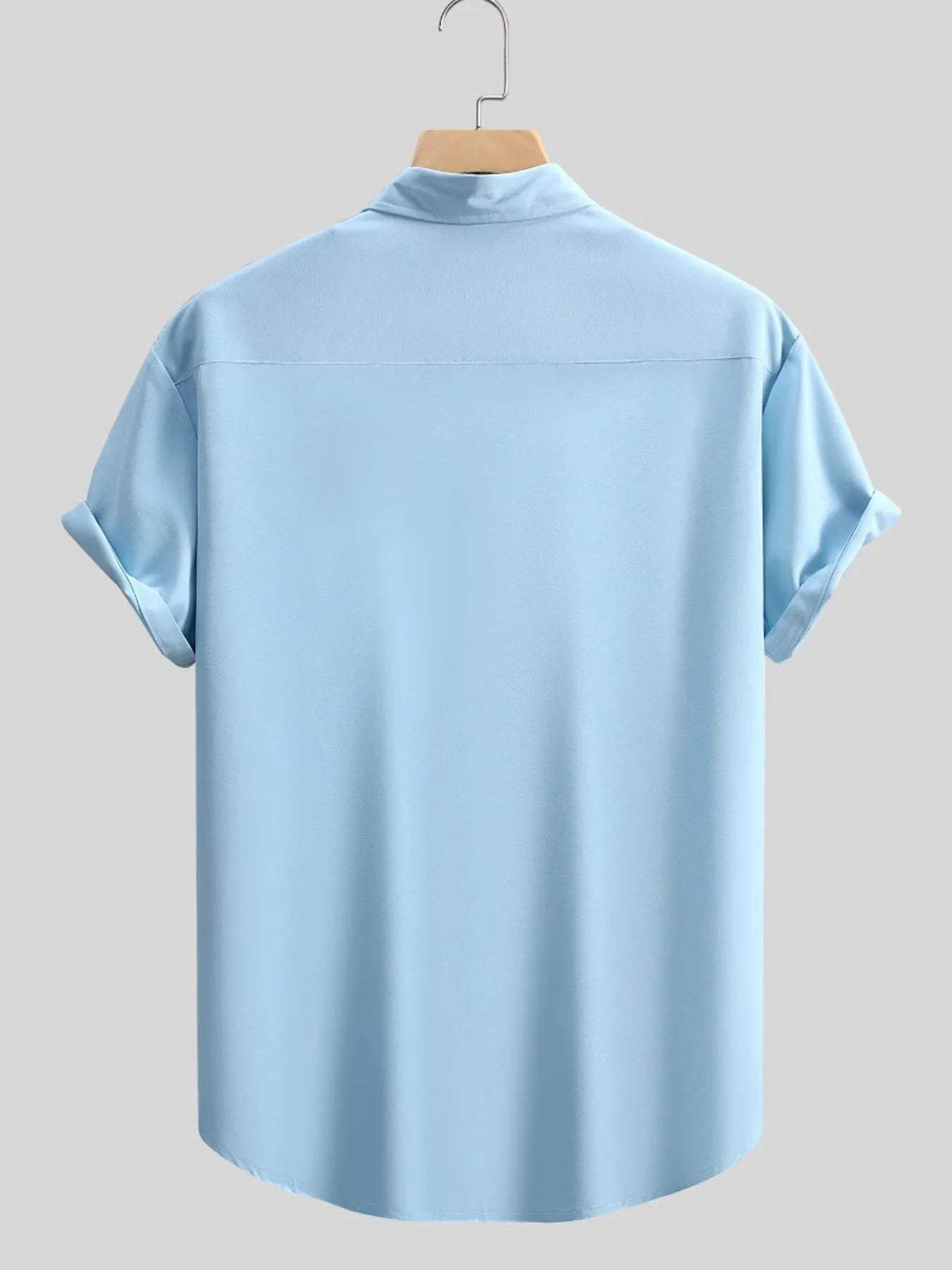 Men's Casual Short-Sleeve Shirt - Trendsi - Flyclothing LLC