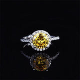 1 Carat Moissanite 925 Sterling Silver Ring - Trendsi