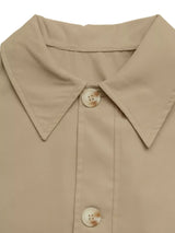 Relaxed Fit Button Up Shacket - Trendsi - Flyclothing LLC
