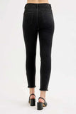 RISEN Full Size Tummy Control High Rise Adjustable Waist Skinny Jeans Plus Size - Trendsi - Flyclothing LLC