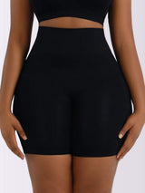 High Waist Shaping Shorts - Trendsi - Flyclothing LLC