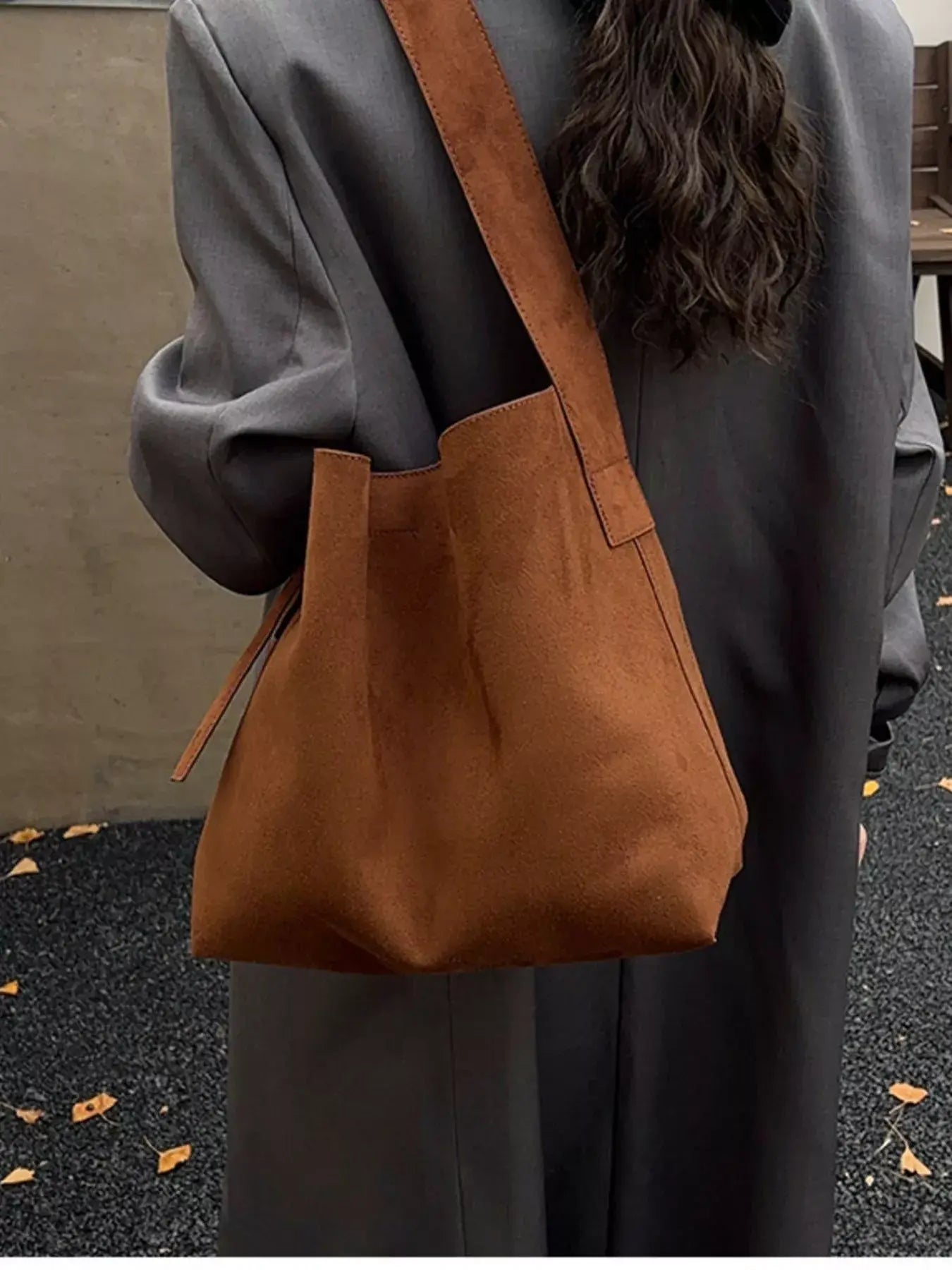 Buckle Adjustable Strap Tote Bag - Trendsi - Flyclothing LLC