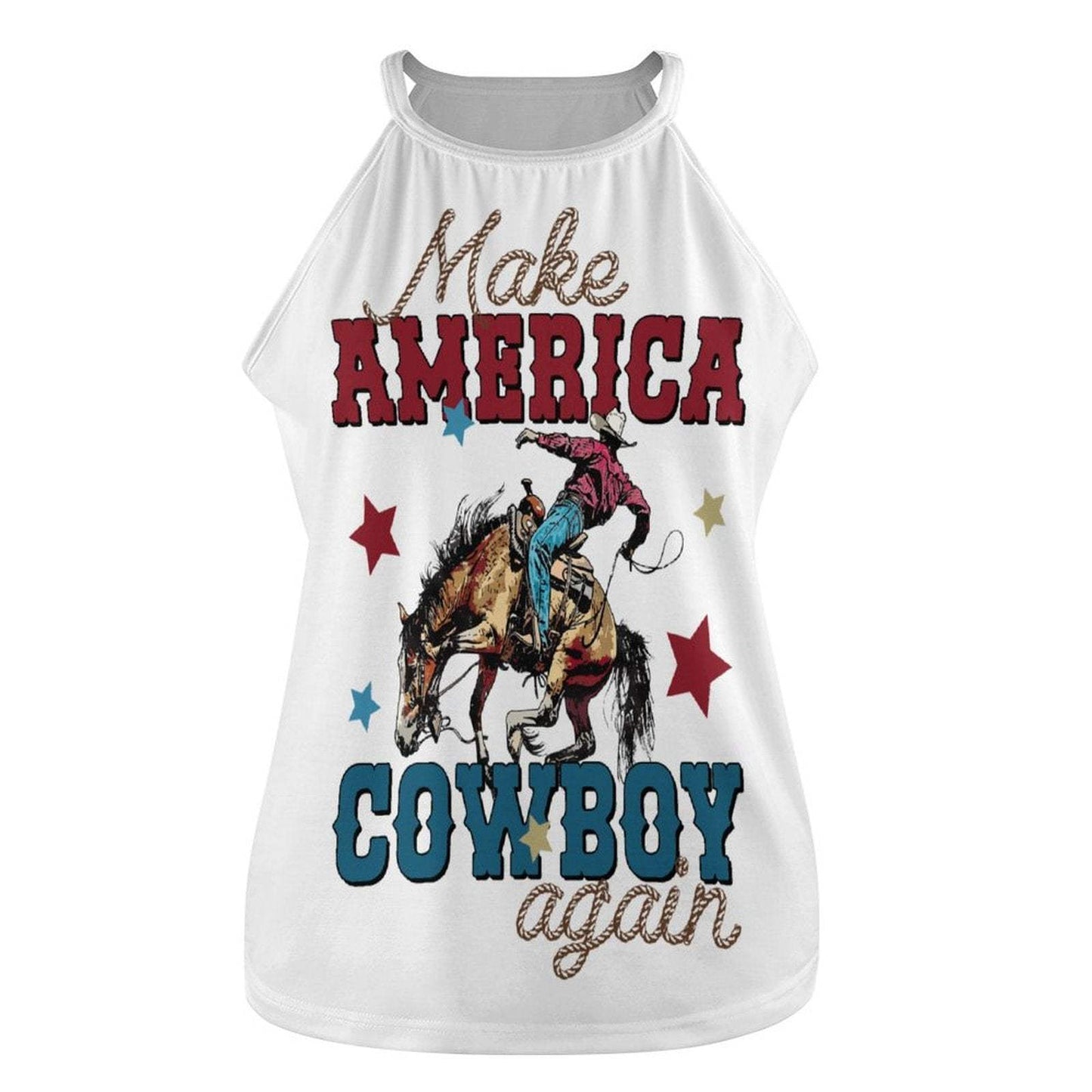 Baha Ranch Make America Cowboy Again Rodeo Tank - Baha Ranch Western Wear - Flyclothing LLC