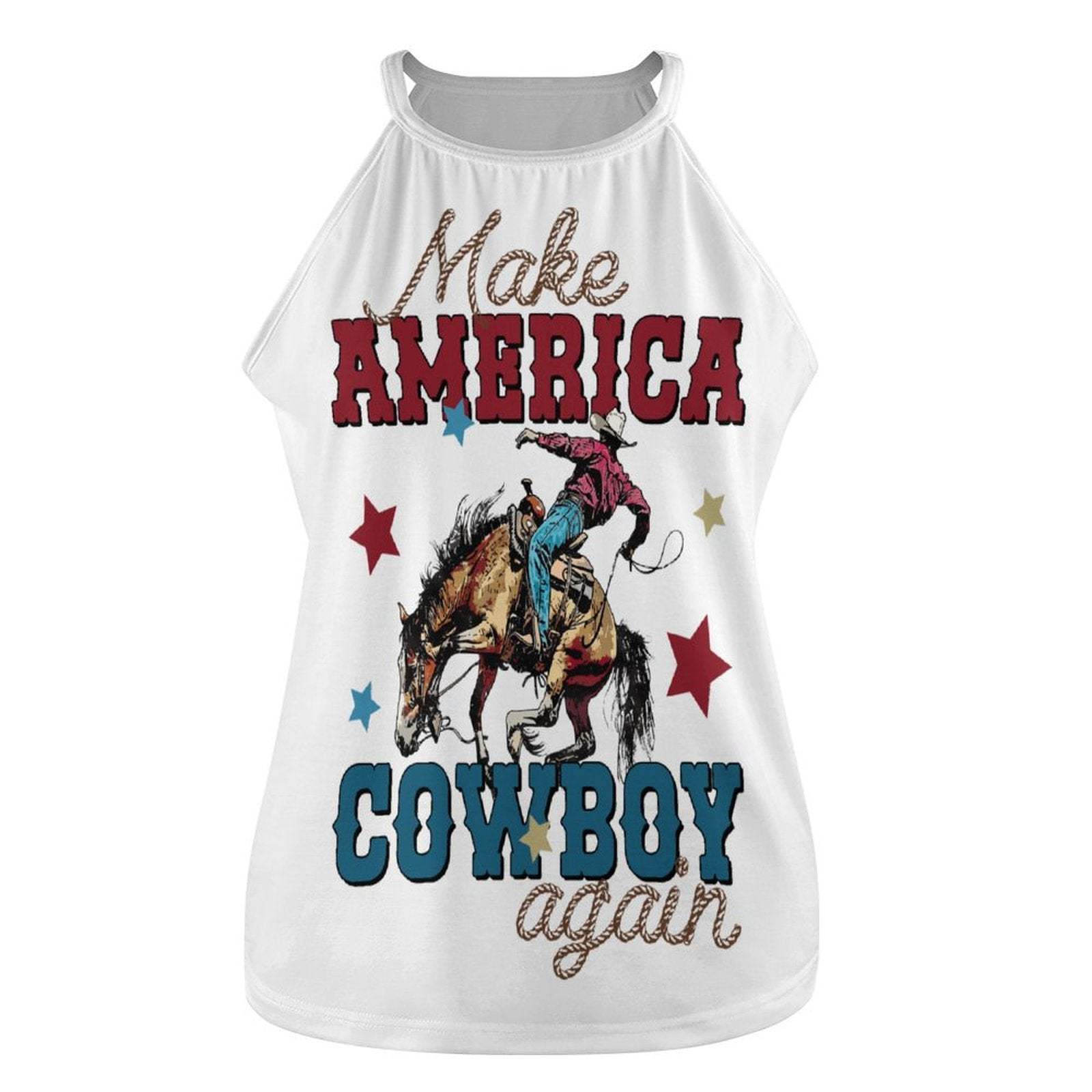 Baha Ranch Make America Cowboy Again Rodeo Tank - Baha Ranch Western Wear - Flyclothing LLC