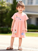 Children's Fairy Short Sleeve Dress - Trendsi - Flyclothing LLC