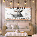 Cattle Ranch Sign - Tailored Canvases - Flyclothing LLC