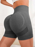 High Waist Active Shorts - Trendsi - Flyclothing LLC