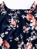Printed Off-Shoulder Flounce Sleeve Blouse - Trendsi - Flyclothing LLC