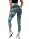 Tie-Dye High Waist Active Leggings - Trendsi - Flyclothing LLC