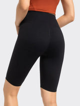 Millennia High Rise Wide Waistband Active Shorts - Trendsi - Flyclothing LLC