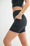 MONO B Venice Cloud Light Sculpt Biker Shorts - Trendsi