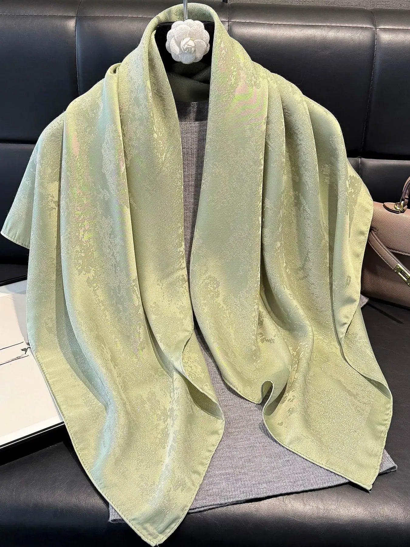 Lightweight Silk Scarf - Trendsi - Flyclothing LLC