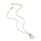 Halloween Cute Ghost Pendant Necklace - Trendsi - Flyclothing LLC