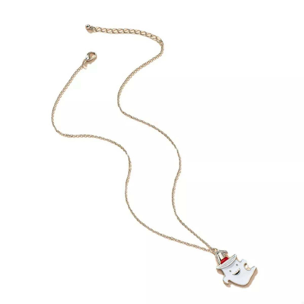 Halloween Cute Ghost Pendant Necklace - Trendsi - Flyclothing LLC