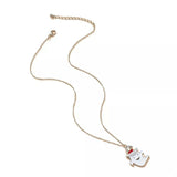 Halloween Cute Ghost Pendant Necklace - Trendsi - Flyclothing LLC
