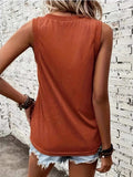V-Neck Tank - Trendsi - Flyclothing LLC