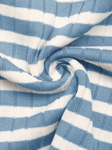 Striped Square Neck Long Sleeve Top and Pants Lounge Set - Trendsi - Flyclothing LLC