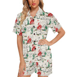 Baha Ranch Desert Rodeo Womens Short Pajama Set